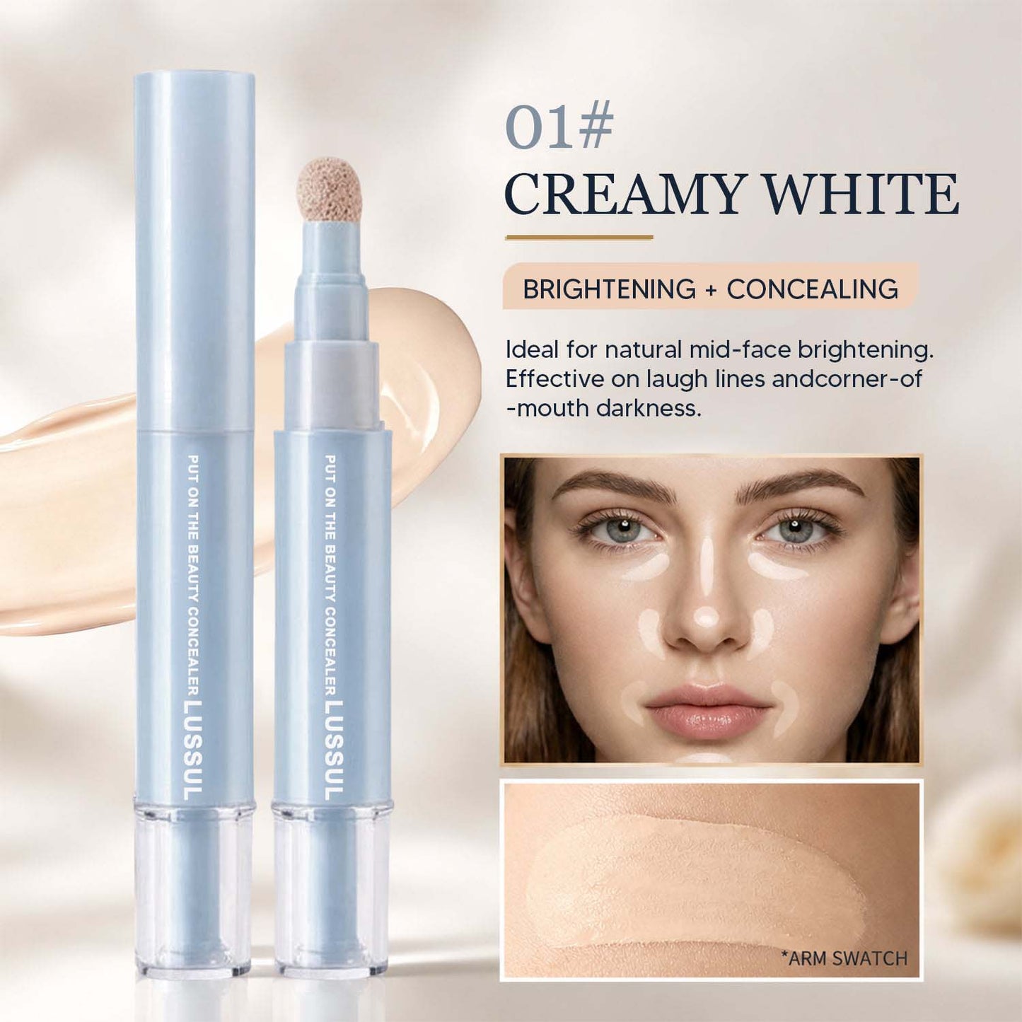 💝 TODAY ONLY — 50% OFF 💝Concealer Pen – Look Awake in 10 Seconds — Without Heavy Makeup