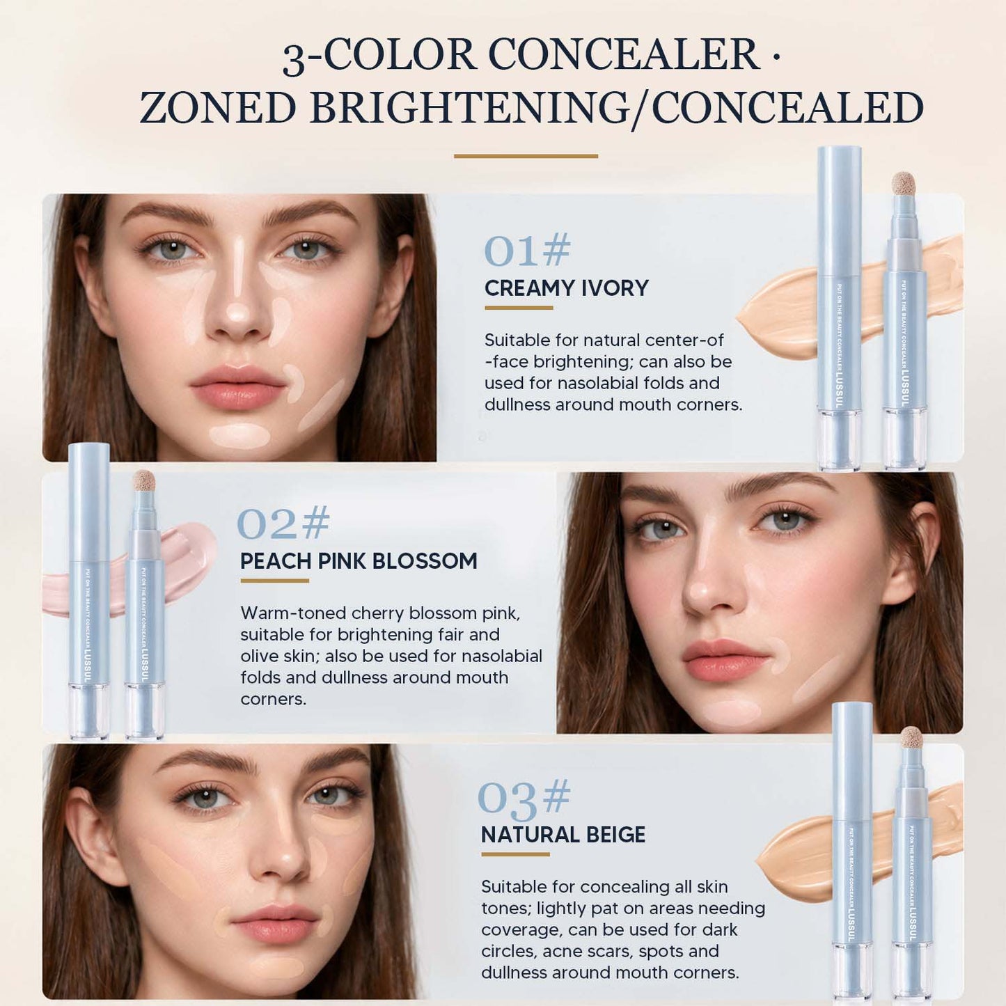 💝 TODAY ONLY — 50% OFF 💝Concealer Pen – Look Awake in 10 Seconds — Without Heavy Makeup